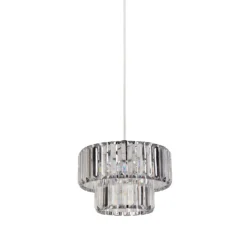 Blair Easy Fit Lamp Shade - Chrome 4 Blair Easy Fit Lamp Shade - Chrome -Home Lighting Store 12886899 2034975483762281