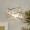Dita 2 Band Chrome Non-Elec Light Shade -Home Lighting Store 12886903 4495042035752360