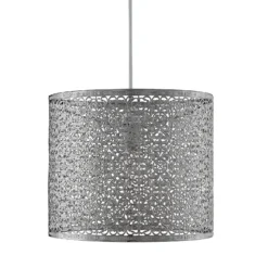 Vanessa Easy Fit Lamp Shade - Chrome -Home Lighting Store 12886908 1214975483784886
