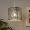 Vanessa Easy Fit Lamp Shade - Chrome -Home Lighting Store 12886908 9465007608022144