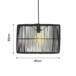 Benji Rattan Easy Fit Shade -Home Lighting Store 12891610 1644860401534457