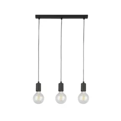 Jay 3 Light Ceiling Fitting - Charcoal -Home Lighting Store 12908187 4044936635544920