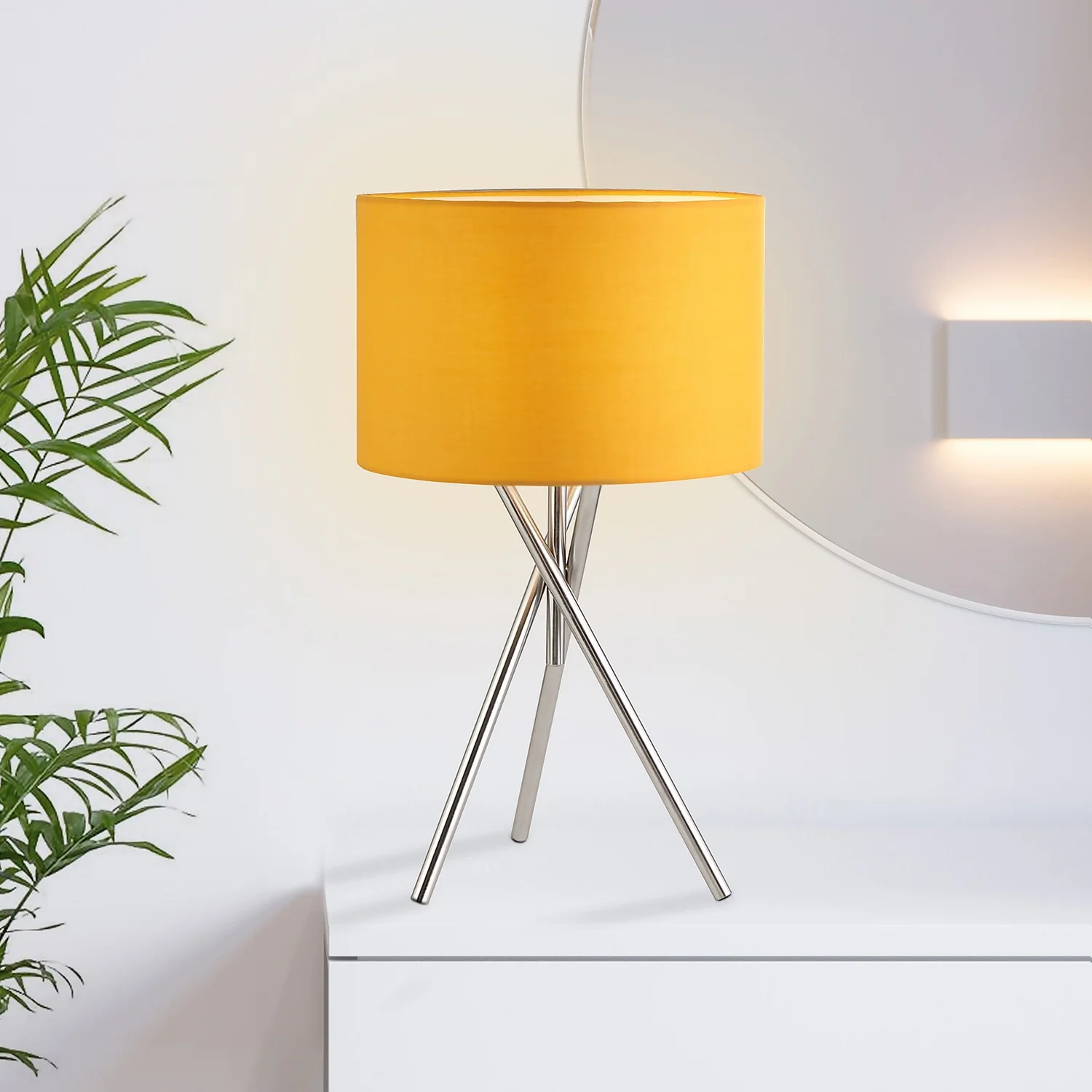 Bella Tripod Table Lamp - Ochre Bella Tripod Table Lamp - Ochre -Home Lighting Store 12908195 5094899249785295