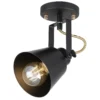 Abigail Single Lamp Spotlight - Black -Home Lighting Store 12909850 9494845849155364