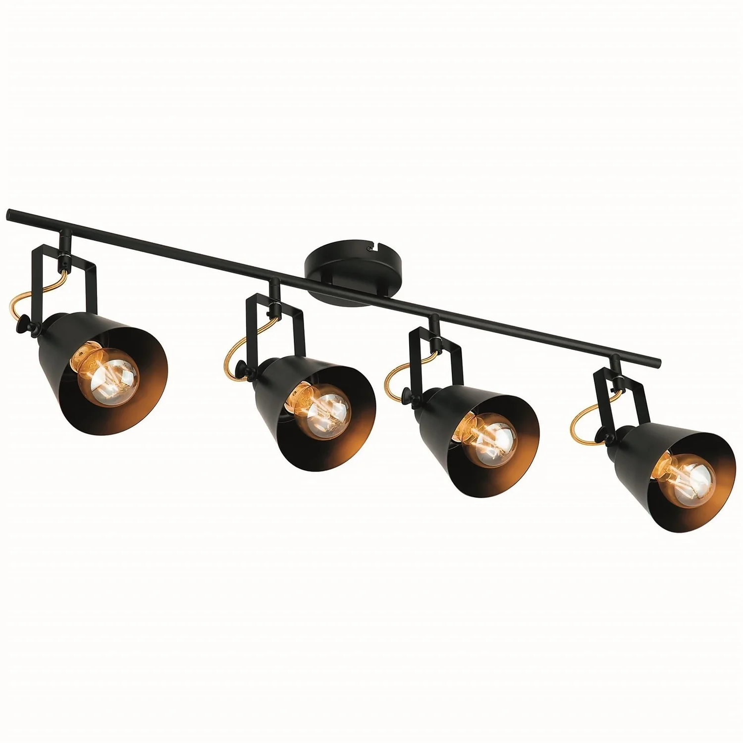 Abigail 4 Lamp Spotlight Bar - Black Abigail 4 Lamp Spotlight Bar - Black -Home Lighting Store 12909853 1224845849404613
