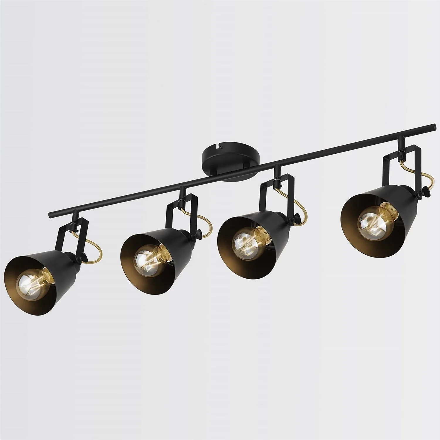 Abigail 4 Lamp Spotlight Bar - Black Abigail 4 Lamp Spotlight Bar - Black -Home Lighting Store 12909853 1554845849429696