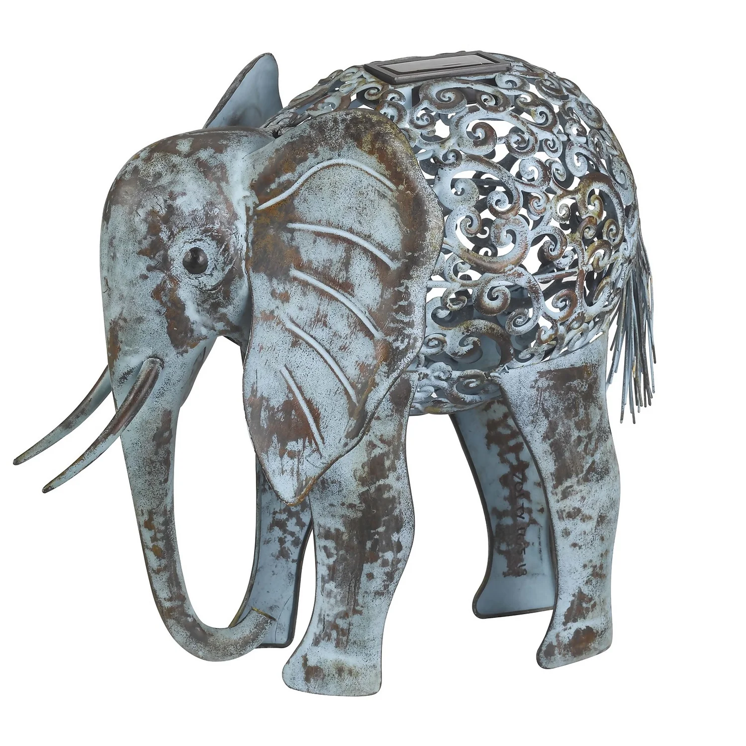 Solar Silhouette Elephant - 34x23.5x38cm Solar Silhouette Elephant - 34x23.5x38cm -Home Lighting Store 12912163 6004845869785845