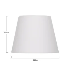 Clyde Natural Taper Shade - 20cm -Home Lighting Store 13139362 4654900551988047