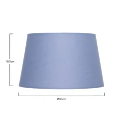 Clyde Blue Taper Shade - 30cm 5 Clyde Blue Taper Shade - 30cm -Home Lighting Store 13139373 6954900552354011