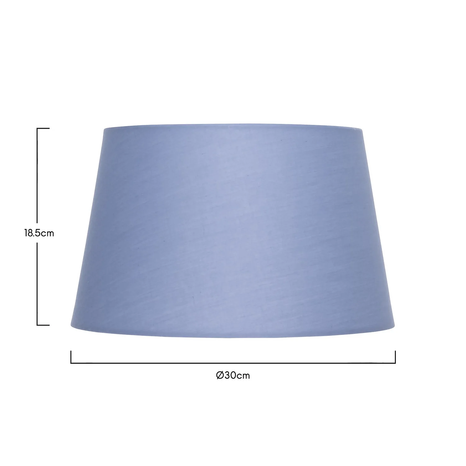 Clyde Blue Taper Shade - 30cm Clyde Blue Taper Shade - 30cm -Home Lighting Store 13139373 6954900552354011