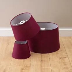 Clyde Plum Taper Shade - 30cm -Home Lighting Store 13139374 1424920559856646