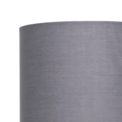 Clyde Charcoal Cylinder Shade - 16cm -Home Lighting Store 13139383 1524900551072516