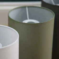 Clyde White Cylinder Shade - 16cm -Home Lighting Store 13139387 9974944148564659