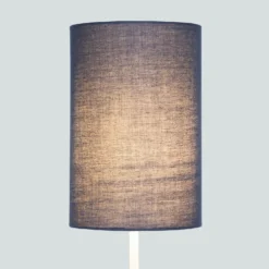 Clyde Navy Cylinder Shade - 16cm 4 Clyde Navy Cylinder Shade - 16cm -Home Lighting Store 13139389 2344900551305154