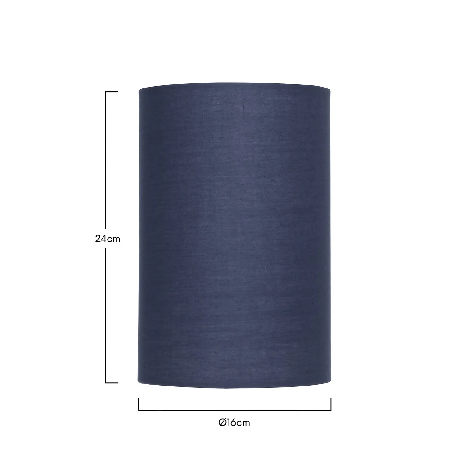 Clyde Navy Cylinder Shade - 16cm Clyde Navy Cylinder Shade - 16cm -Home Lighting Store 13139389 5664900551376833
