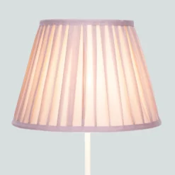 Raye Fig Pleated Taper Silk Shade - 30cm 4 Raye Fig Pleated Taper Silk Shade - 30cm -Home Lighting Store 13139391 2084900556728089