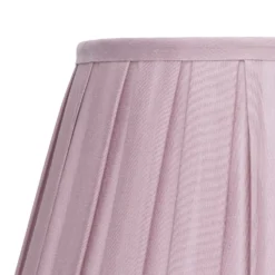 Raye Fig Pleated Taper Silk Shade - 30cm 5 Raye Fig Pleated Taper Silk Shade - 30cm -Home Lighting Store 13139391 2804900556763693
