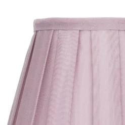 Raye Fig Pleated Taper Silk Shade - 20cm 5 Raye Fig Pleated Taper Silk Shade - 20cm -Home Lighting Store 13139393 3404900556037588