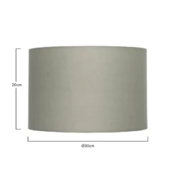 Clyde Sage Drum Shade - 30cm 6 Clyde Sage Drum Shade - 30cm -Home Lighting Store 13139395 7854900552015512