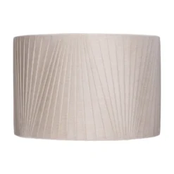 Raye Champagne Drum Pleated Silk Shade - 30cm -Home Lighting Store 13139396 1644900555183950