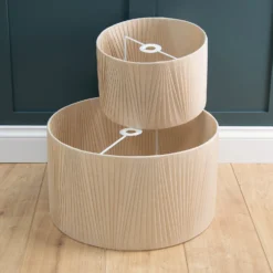 Raye Champagne Drum Pleated Silk Shade - 30cm -Home Lighting Store 13139396 9284944148186794