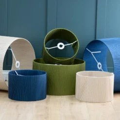 Raye Olive Drum Pleated Silk Shade - 30cm 9 Raye Olive Drum Pleated Silk Shade - 30cm -Home Lighting Store 13139397 2044944148239567