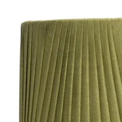 Raye Olive Drum Pleated Silk Shade - 30cm 5 Raye Olive Drum Pleated Silk Shade - 30cm -Home Lighting Store 13139397 7284900555579203