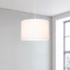 Clyde White Drum Shade - 30cm -Home Lighting Store 13139398 3334900551626031