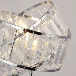 Dita 2 Band Chrome Table Lamp -Home Lighting Store 13157966 1334911166556244