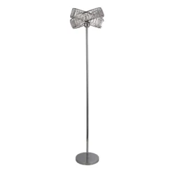 Dita 2 Band Chrome Floor Lamp -Home Lighting Store 13157967 5364911165083880