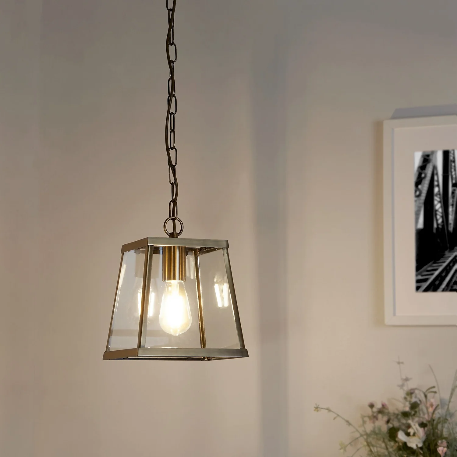 Bellevue 1 Light Industrial Pendant - Brass Bellevue 1 Light Industrial Pendant - Brass -Home Lighting Store 13157969 2135007607958388
