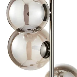 Orb II 5 Light Floor Lamp - Black Chrome Smoke -Home Lighting Store 13208304 2104896913001454