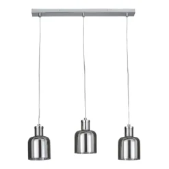 Jinx 3 Light Diner Pendant - Smoked Glass -Home Lighting Store 13208311 4424896913169508