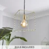 Edge 1 Light Pendant - Polished Brass -Home Lighting Store 13208312 2965021602334448