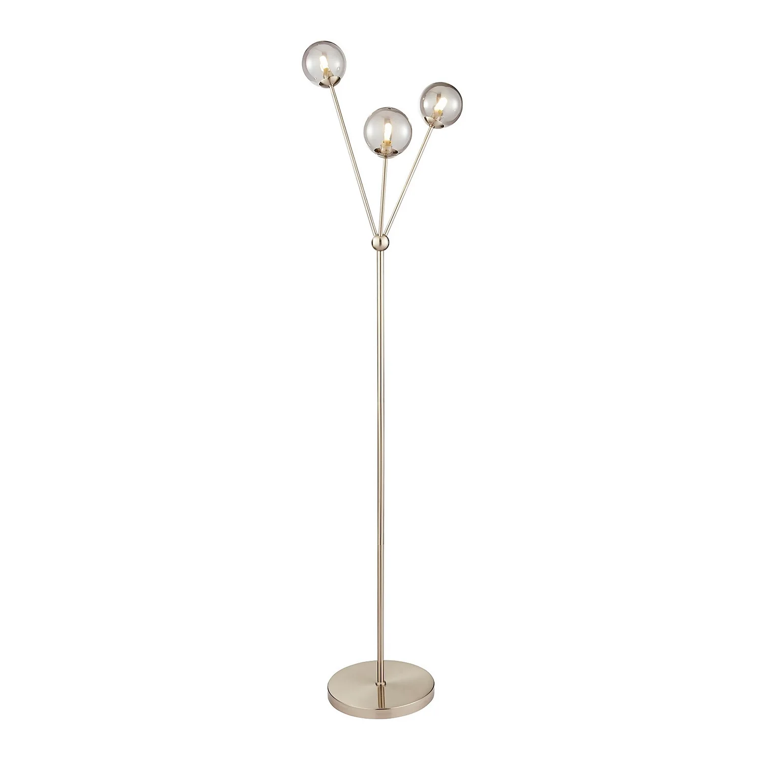 Orb 3 Light Floor Lamp - Nickel Smoke Orb 3 Light Floor Lamp - Nickel Smoke -Home Lighting Store 13208323 1814896913425846