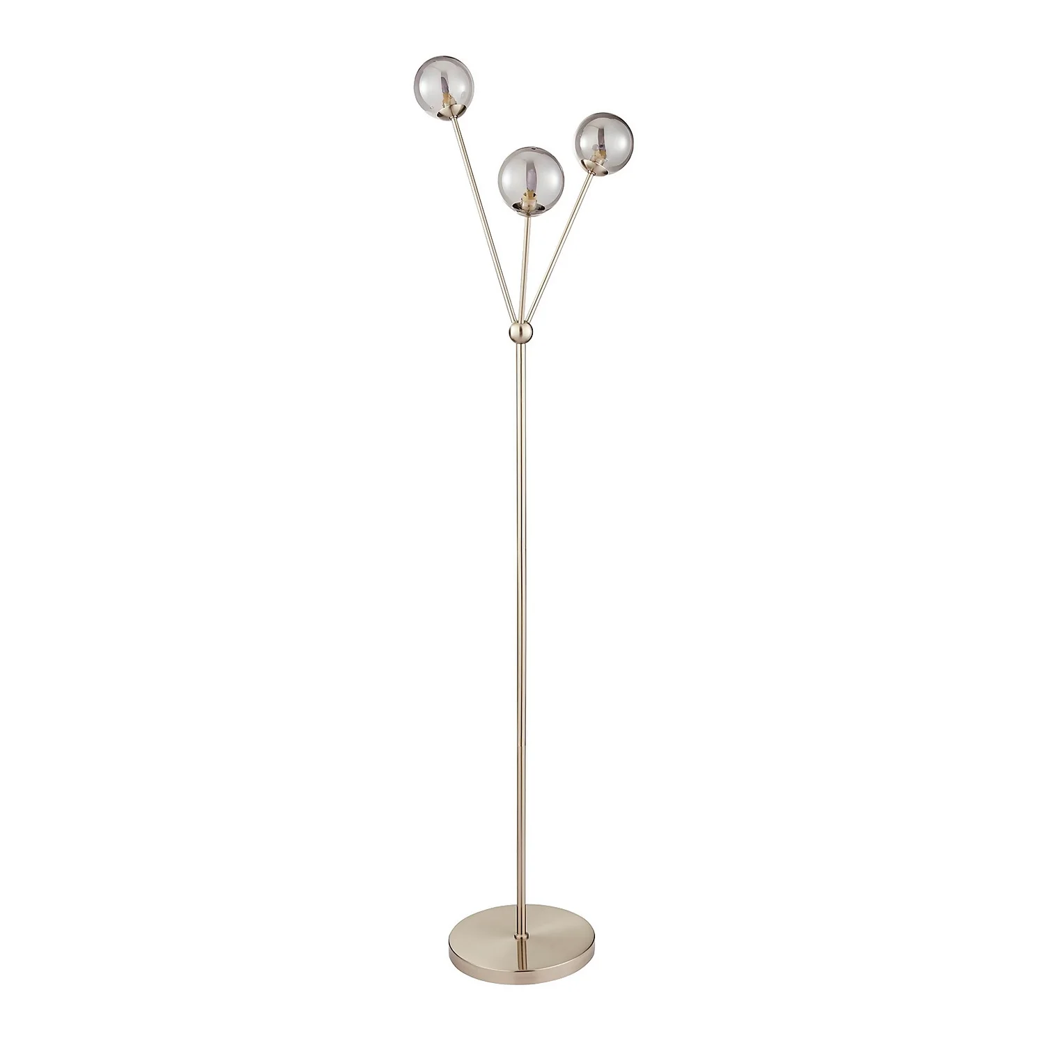 Orb 3 Light Floor Lamp - Nickel Smoke Orb 3 Light Floor Lamp - Nickel Smoke -Home Lighting Store 13208323 7914896913520220