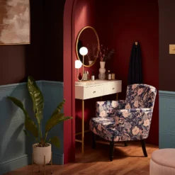 House Beautiful Delta Marble Table Lamp - Brass & Opal -Home Lighting Store 13208324 3164927260554682