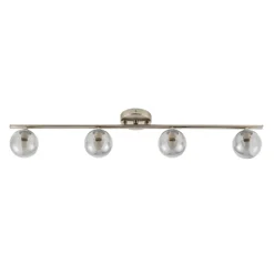 Orb 4 Lamp Spotlight Bar - Nickel Smoke -Home Lighting Store 13208325 5484896913544613