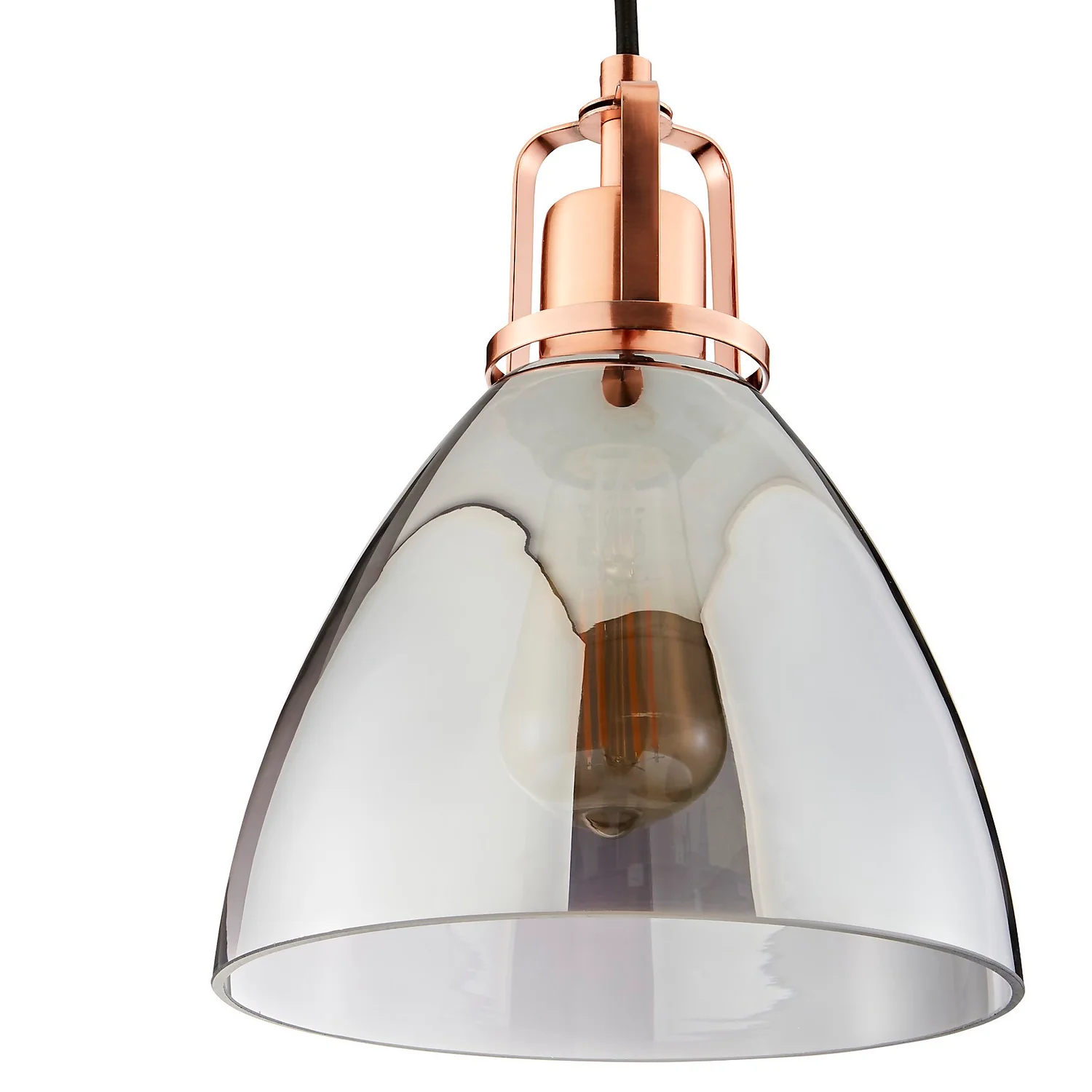 Decan Pendant - Smoke & Copper Decan Pendant - Smoke & Copper -Home Lighting Store 13208327 1714896913389138