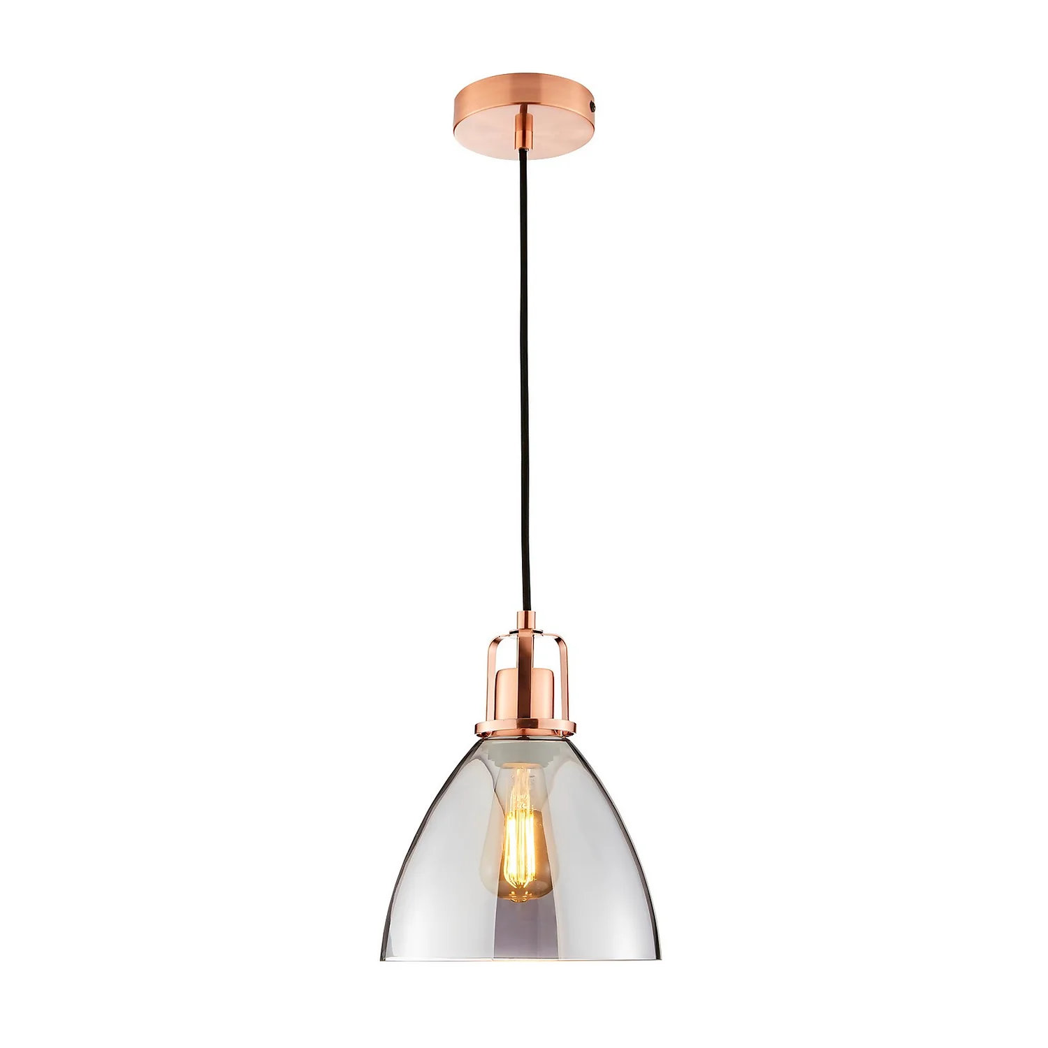 Decan Pendant - Smoke & Copper Decan Pendant - Smoke & Copper -Home Lighting Store 13208327 2054896913274463