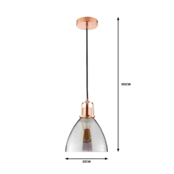 Decan Pendant - Smoke & Copper 6 Decan Pendant - Smoke & Copper -Home Lighting Store 13208327 2114909895281221