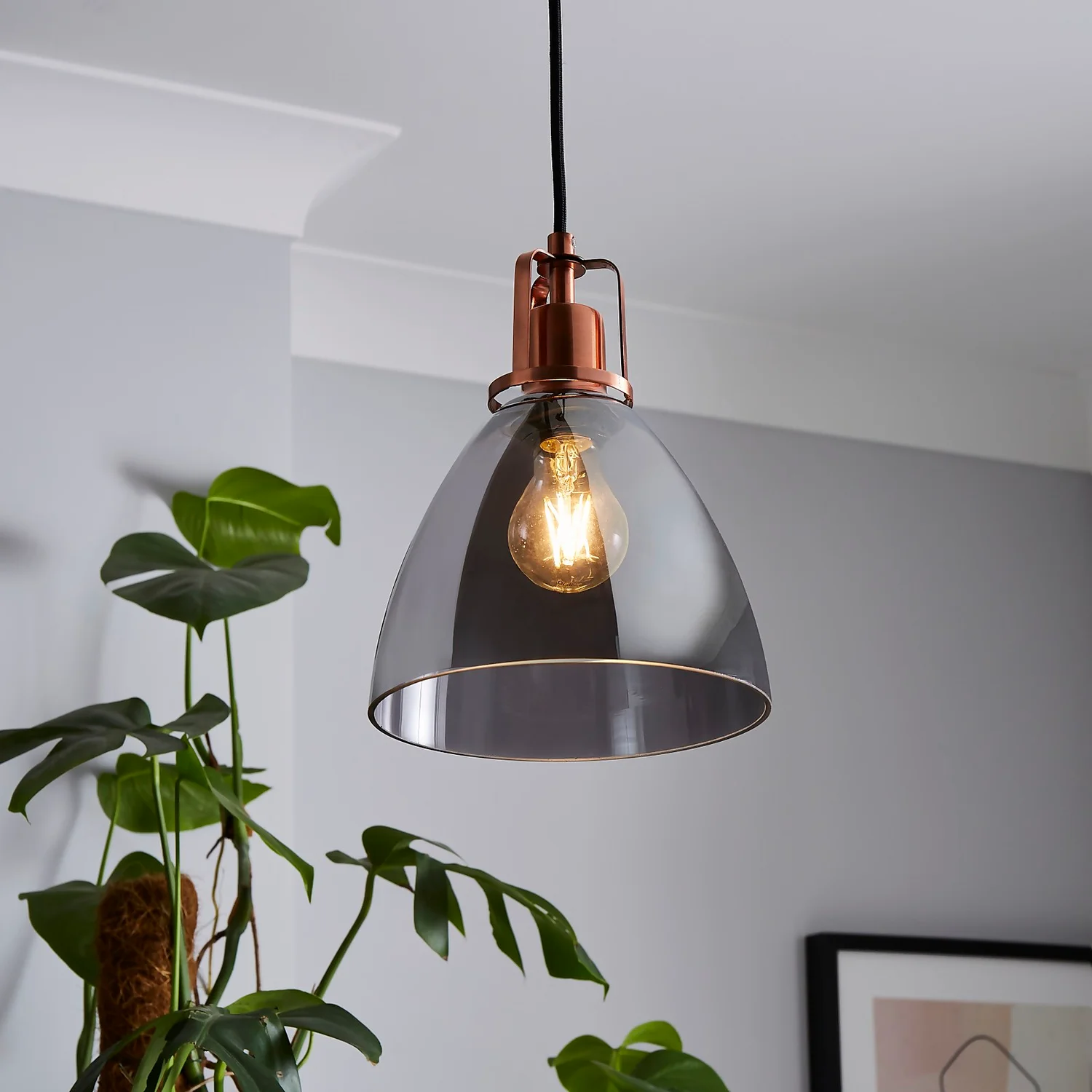 Decan Pendant - Smoke & Copper Decan Pendant - Smoke & Copper -Home Lighting Store 13208327 5344896913317783