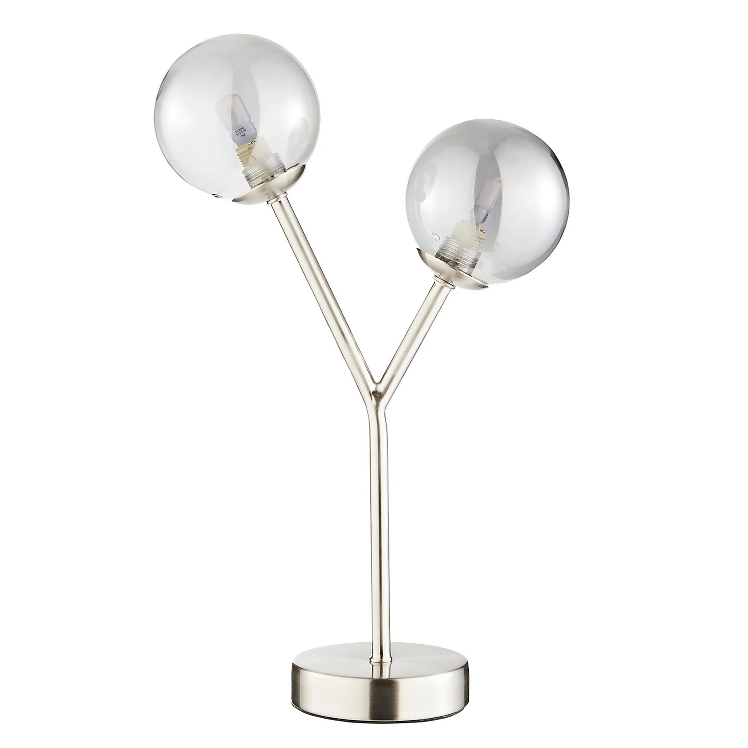 Orb 2 Light Table Lamp - Nickel Smoke Orb 2 Light Table Lamp - Nickel Smoke -Home Lighting Store 13208328 4334896913519545