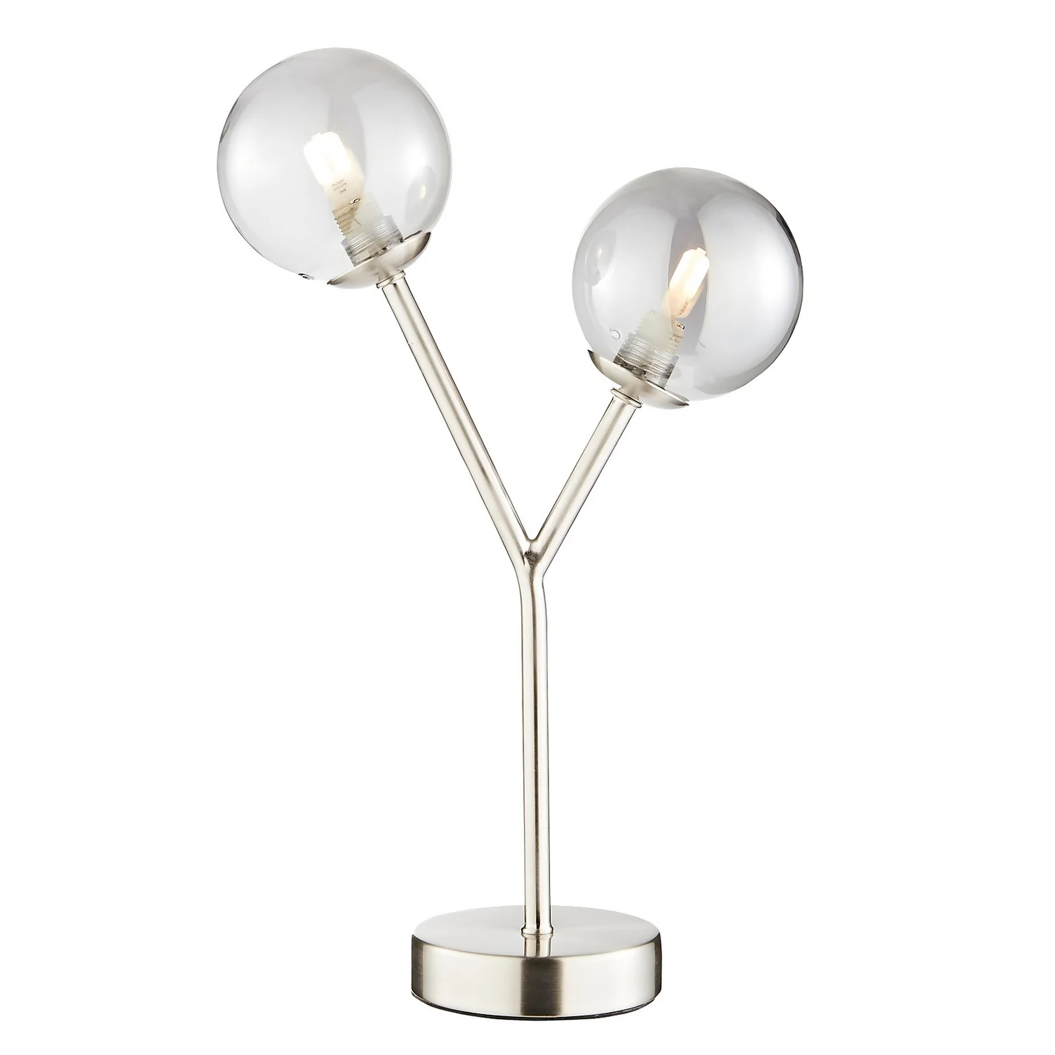Orb 2 Light Table Lamp - Nickel Smoke Orb 2 Light Table Lamp - Nickel Smoke -Home Lighting Store 13208328 5274896913421004
