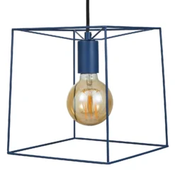 Edge 1 Light Pendant - Navy -Home Lighting Store 13208329 1104896913761054