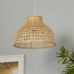 Belle Bamboo Woven Light Shade - Medium -Home Lighting Store 13222273 4595042044270410