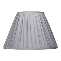 Raye Dove Pleated Taper Silk Shade - 40cm -Home Lighting Store 13222466 1384946175761166