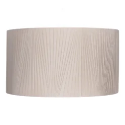Raye Champagne Drum Pleated Silk Shade - 45cm -Home Lighting Store 13222471 1844901095339308