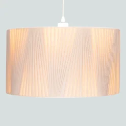 Raye Champagne Drum Pleated Silk Shade - 45cm -Home Lighting Store 13222471 2084901095547703