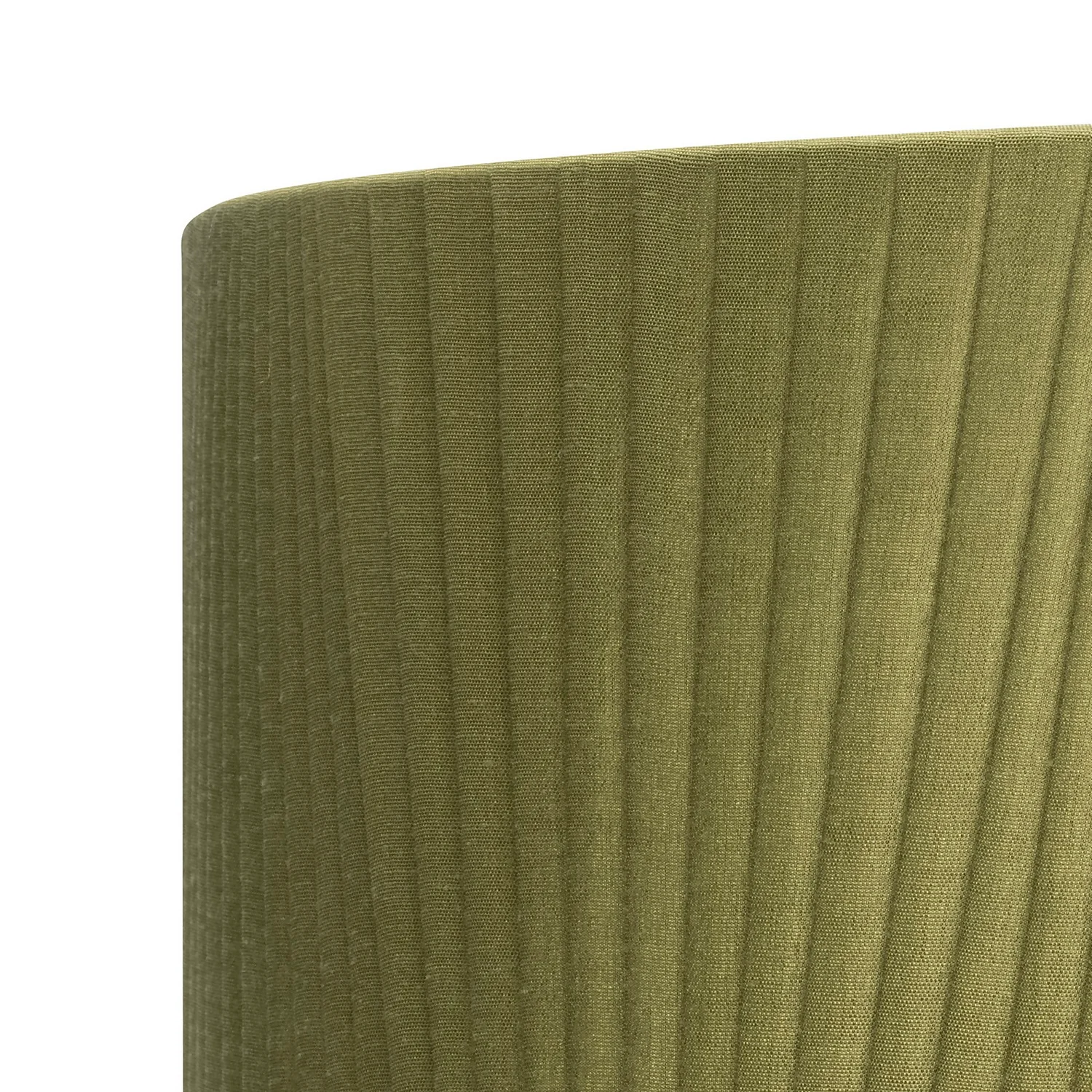 Raye Olive Drum Pleated Silk Shade - 45cm Raye Olive Drum Pleated Silk Shade - 45cm -Home Lighting Store 13222472 7114901095660740